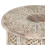 Beliani Side Table SANTRA Mango Wood Light Brown 4