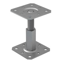 Domax PR Höhenverstellbarer Pfostenträger M20 verzinkt 100 x 100 mm 1 St.