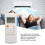 Télécommande rétroéclairée pour climatisation RG57A16/BGEF et RG57A2/BGEF 4