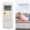 Télécommande rétroéclairée pour climatisation RG57A16/BGEF et RG57A2/BGEF 1