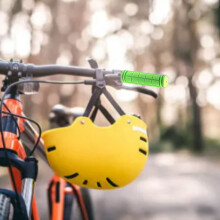 Fahrrad Lenkergriffe Gummi Grün rutschfest Fixie