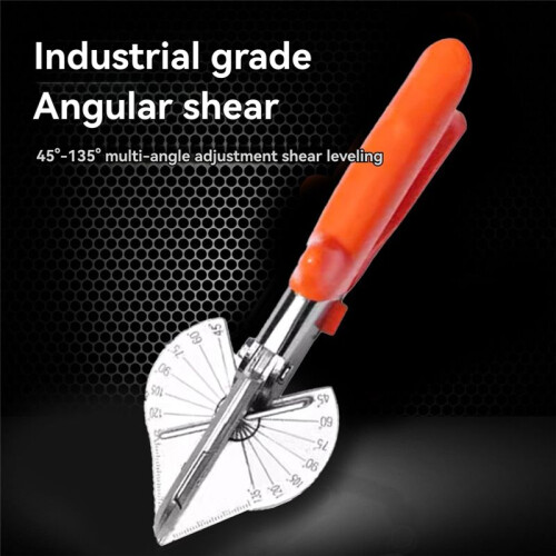 Multifunctional Right Angle Shears 45 Degrees U-Shaped  Sealing Clip Angle Scissors   Cutting Clip 2