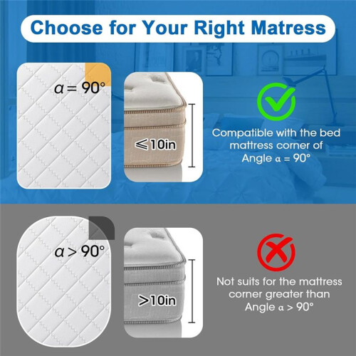 4PCS Bed Sheet Holders Straps Fitted for Thin Mattress,Bed Sheet Clips Fasteners for Corner Heavy Duty 1