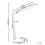 Beliani LED Desk Lamp LEPUS with Motion Sensor Silver 3