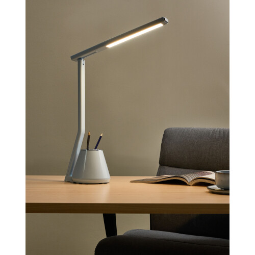 Beliani LED Desk Lamp DENEB with Dimmer Light Blue 1