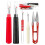Seam Rippers for Sewing - 2  and 2 Small Stitch-Remover Tools, Thread Ripper, Embroidery Removal Tool 1