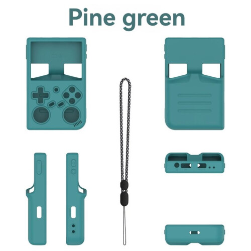 For RG35XX Pro Console Silicone Case Soft Skin Case Cover Protective Shell Sleeve Anti-Scratch Protector Accessories B 2