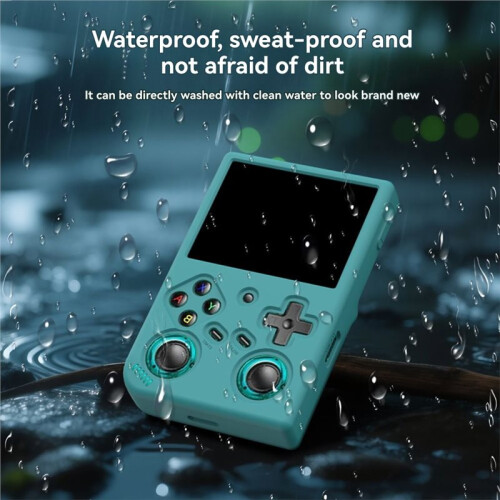 For RG35XX Pro Console Silicone Case Soft Skin Case Cover Protective Shell Sleeve Anti-Scratch Protector Accessories B 1