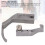 Single Left Toe Foot Set for Durkopp Adler 267/269 Models 8