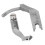 Single Left Toe Foot Set for Durkopp Adler 267/269 Models 7