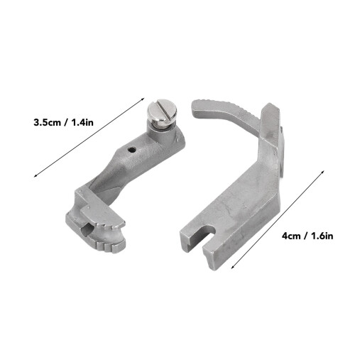 S67W 3/16in Breit Einzelnähfuß-Set 4cm/1.6in 1