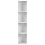 Beliani 4 Tier Bookcase WINNIPEG 143 cm White 4