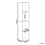 Beliani 4 Tier Bookcase WINNIPEG 143 cm White 3