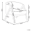 Beliani Armchair SKEI Boucle Beige 3