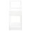 Beliani Bunk Bed House Pine Wood LABATUT 90 x 200 cm (EU Single) White 3
