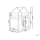 Beliani Bunk Bed House Pine Wood LABATUT 90 x 200 cm (EU Single) White 7