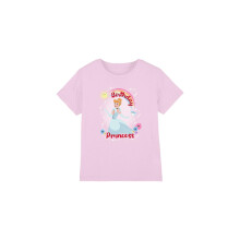 (7-8 Years, Pink) Cinderella Childrens/Kids Birthday Princess T-Shirt
