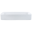 Beliani Countertop Basin ULUA 610 x 350 mm Ceramic White 4