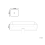 Beliani Countertop Basin XERT 490 x 380 mm Ceramic White 3