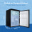 Igenix Freestanding Under Counter Fridge, Igenix IG155B 3