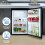 Igenix Freestanding Under Counter Fridge, Igenix IG155B 4