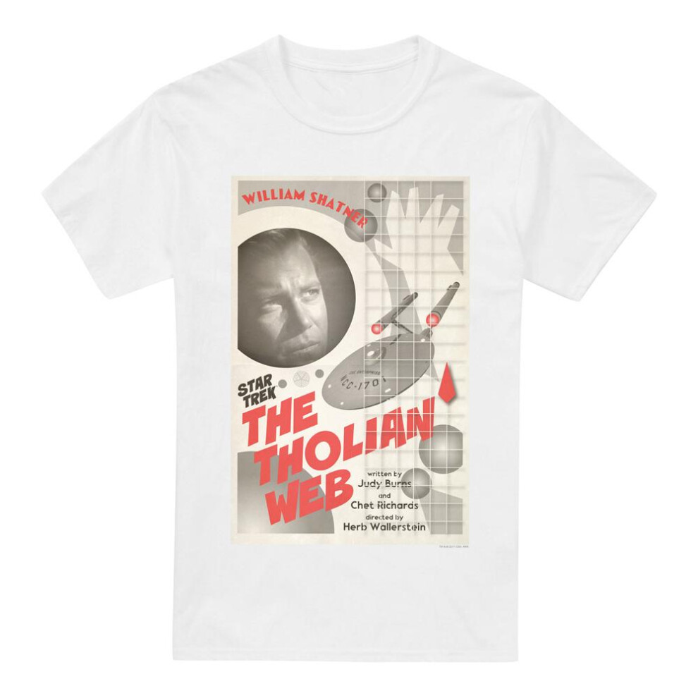 Star Trek (4Xl, ) Mens The Original Series Episode 64 T-Shirt White