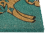 Beliani Doormat CLARK Teal 40 x 60 cm Rabbit Coir 7