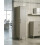 Beliani Storage Unit FROME Metal Light Beige 2