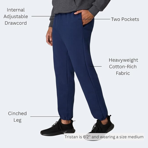 Hanes Men Sweatpants, Joggers with Pockets 2