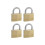 Master Lock Master Lock Solid Brass Padlocks Double Lever 1
