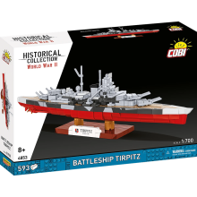 COBI 4853 Battleship Tirpitz HC WWII 1:700 593pcs