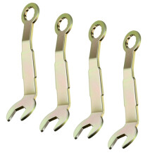 4Pcs Pivot Adjustment Wrench for Sliding Door Hanger, Adjustment Pocket Wrench for Closet Door, 3/8 Inch Open Wrench