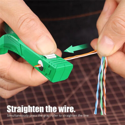 Network Cable Untwist Tool 1.3mm Engineers Wire Straightener for Category 5/6 Crystal Cables Combing Pair Separator Tool 1
