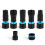 Quick Click Expanded Power Tool Adapter Set for Dust Collection,Most Woodworking Power Tools,Sanders,and Shop Vacuums 1