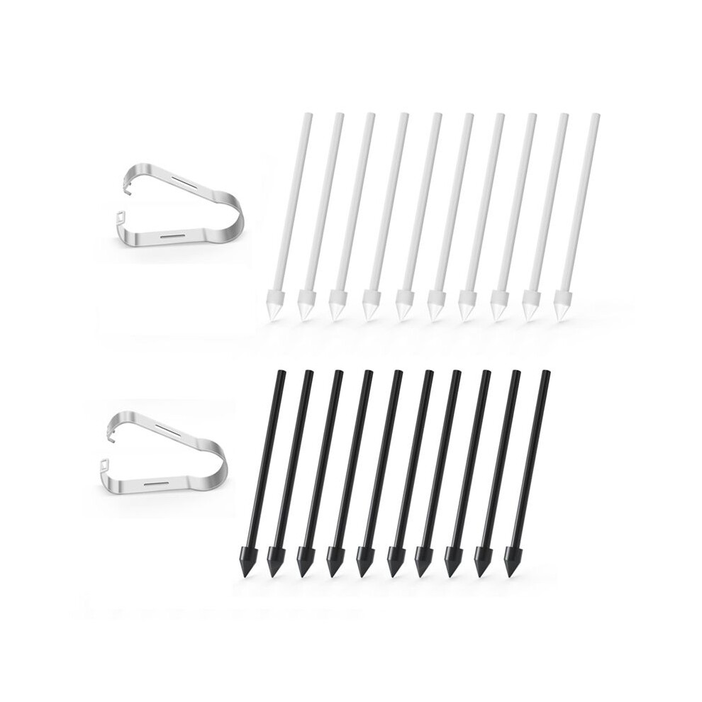 20Pcs Pen Nibs Tips Replacement For N20 S23ultra S7/S8/S9 Touch Screen Tablet Pen Tips With Nib Removal Tool 4711834869034