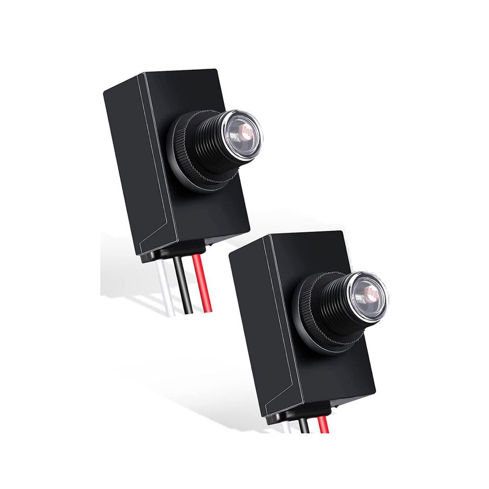 2 Pieces Dusk To Dawn Sensor For Outdoor Lighting 120-277V Photoelectric Photocell Light Sensor 6031368545982