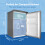 Igenix Freestanding Under Counter Fridge, Igenix IG155X 3