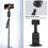 Automatisches Gesichtstracking Handy-Stativ ABS 1200mAh 1-3m 4