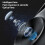 Automatisches Gesichtstracking Handy-Stativ ABS 1200mAh 1-3m 3