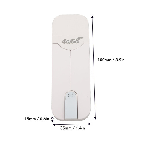 4G LTE USB Modem 150Mbps ABS kompakter schwarzer Hotspot 1