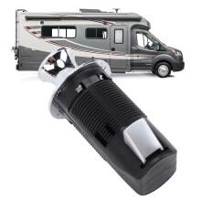 Serratura per armadietto del camper con pulsante cromato e chiusura senza chiave per una conservazione sicura