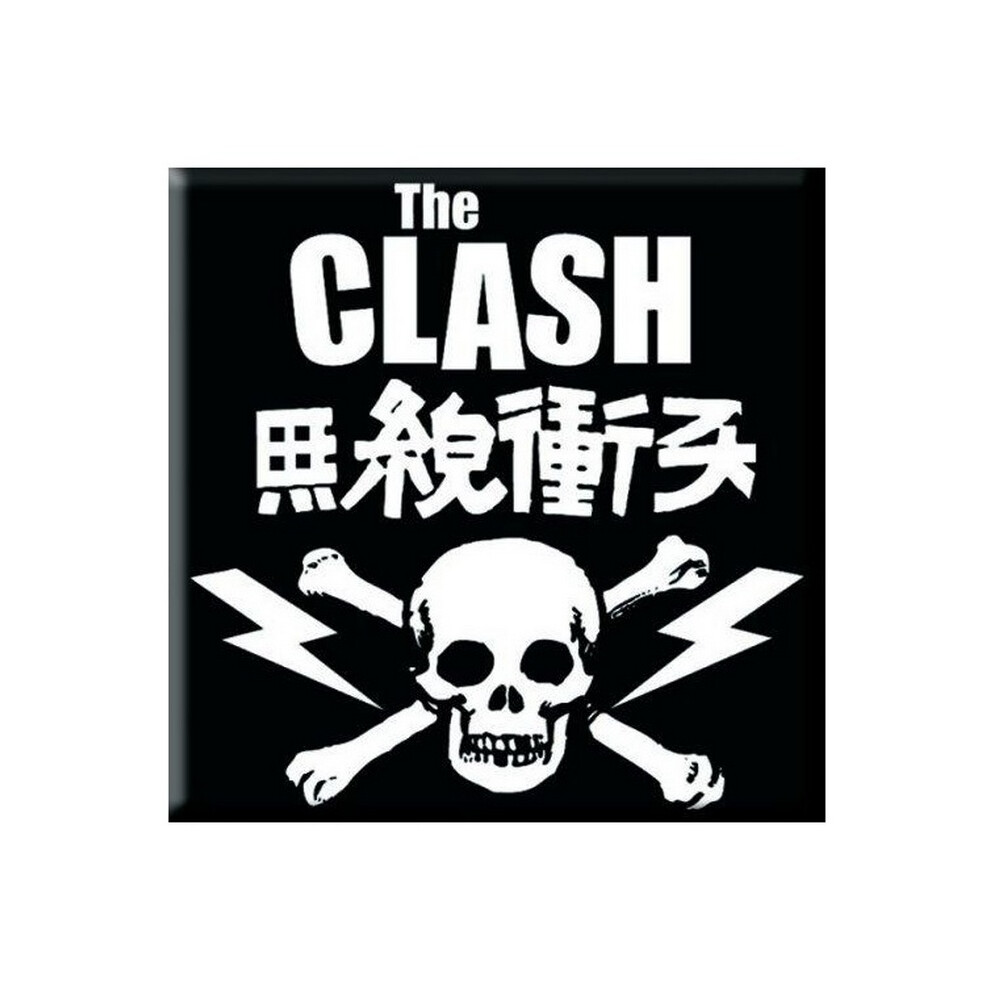 The Clash Skull And Crossbones Fridge Magnet