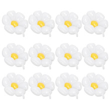 50 pezzi di palloncini Daisy in plastica metallizzata per decorazioni da festa