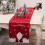 Chemin de table de Noël 180x33 cm polyester lavable 4