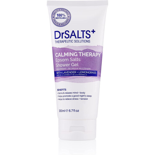 DrSALTS+ Calm Shower Gel 2x200ml 1