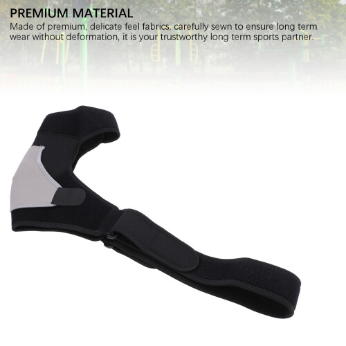 Soporte de hombro - universal, transpirable, negro/gris 2