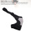 Soporte de hombro - universal, transpirable, negro/gris 5