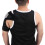 Soporte de hombro - universal, transpirable, negro/gris 15