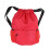 Sac à dos à cordon rouge M - grande capacité 8