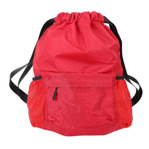 Sac à dos à cordon rouge M - grande capacité 1